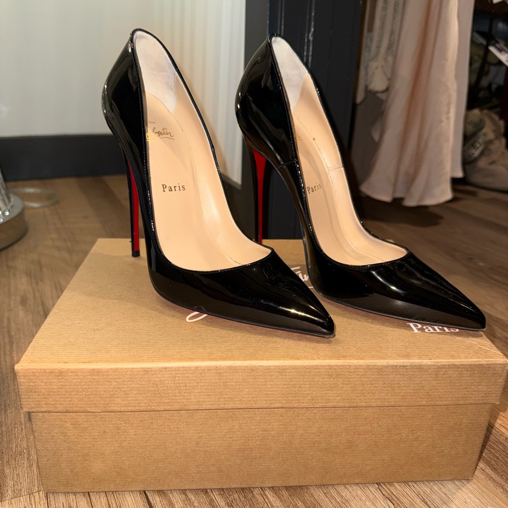 CHRISTIAN LOUBOUTIN Black So Kate 120